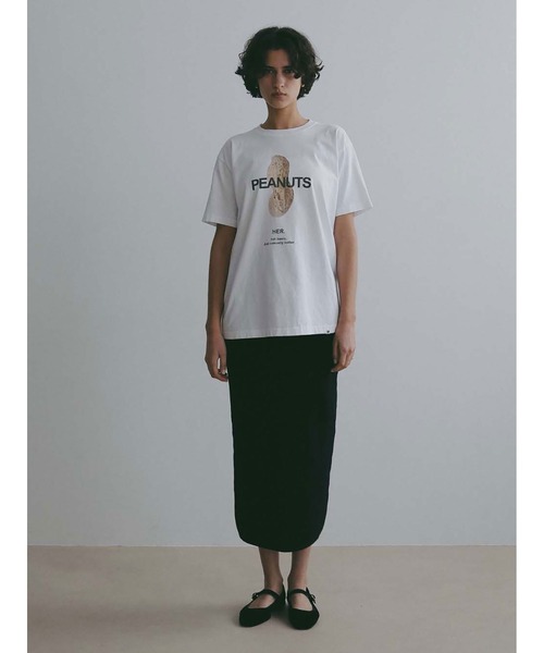 HER.(ハー)の「PEANUTS T-shirt(Tシャツ/カットソー・レディース・オフホワイト・フリー)」の3枚目の写真