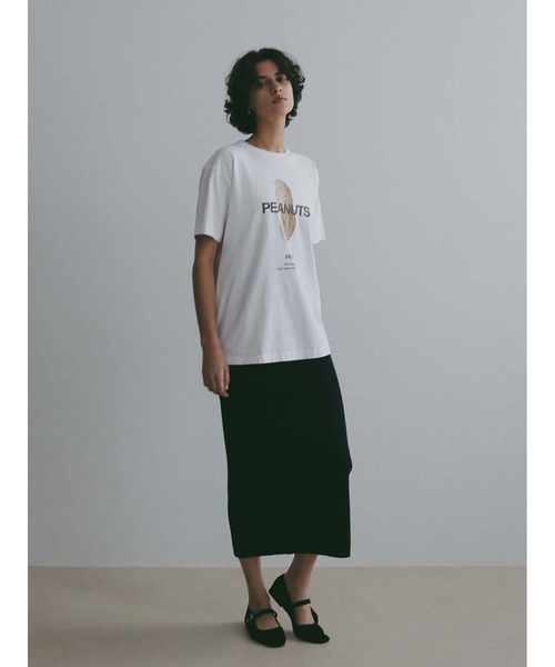 HER.(ハー)の「PEANUTS T-shirt(Tシャツ/カットソー・レディース・オフホワイト・フリー)」の4枚目の写真