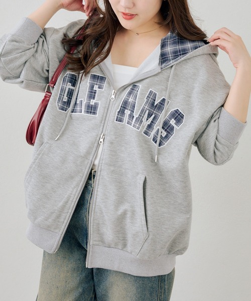 ☆おまけ付き☆ OVER ARM 20 THROW グレー パーカー OY/オーワイ』REVERSE BLEND LOGO HOODIE/リバースブレンド ロゴ