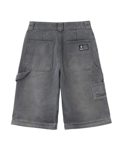 X-girl(エックスガール)の「FADED 2WAY WIDE LEG WORK PANTS(その他パンツ・レディース・チャコール/ブラウン・S/M)」の18枚目の写真