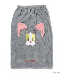 TOM&JERRY（トムアンドジェリー）の「【公式】トムとジェリー　80丈マイクロマキタオル　アップリケトム（タオル）」