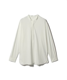 ESTNATION | ESTNATION / コットンポリエステル バンドカラープルオーバーシャツ(シャツ/ブラウス)
