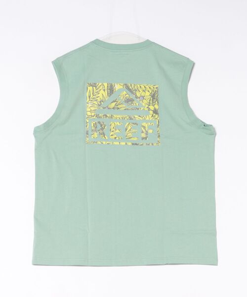 REEF(リーフ)の「REEF FLOWER LEAF BOX LOGO SS T タンクトップ 【2026年春夏モデル】(タンクトップ・メンズ・イエロー/ブラック/グリーン/ホワイト・SMALL/X-LARGE/MEDIUM/LARGE)」の6枚目の写真