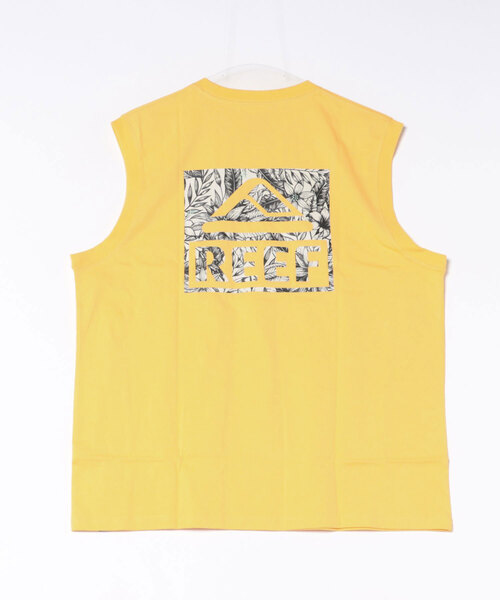 REEF(リーフ)の「REEF FLOWER LEAF BOX LOGO SS T タンクトップ 【2026年春夏モデル】(タンクトップ・メンズ・イエロー/ブラック/グリーン/ホワイト・SMALL/X-LARGE/MEDIUM/LARGE)」の8枚目の写真