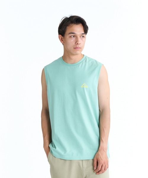 REEF(リーフ)の「REEF FLOWER LEAF BOX LOGO SS T タンクトップ 【2026年春夏モデル】/リーフバックプリントノースリーブタンク(タンクトップ・メンズ・イエロー/ブラック/グリーン/ホワイト・SMALL/X-LARGE/MEDIUM/LARGE)」の7枚目の写真