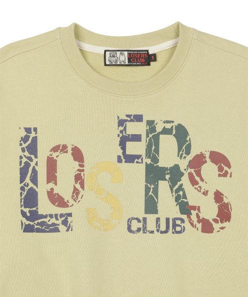 LOSERS CLUB（ルーザーズクラブ）の「ヴィンテージロゴスウェットシャツイエロー（スウェット・レディース・その他・1/2）」の4枚目の写真