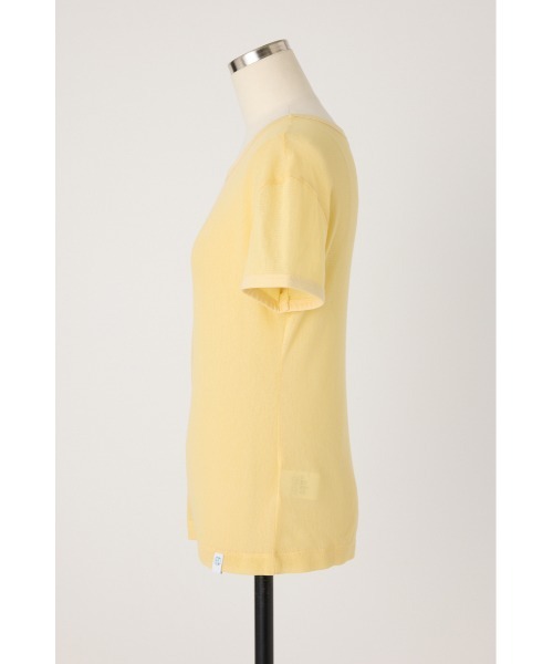 PISCESS（パイシス）の「Cotton Mesh Slim Fit Tシャツ（Tシャツ/カットソー・レディース・ブラウン/イエロー/ホワイト/ピンク/レッド・FREE）」の11枚目の写真