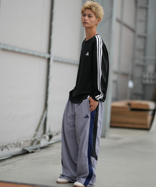 adidas(アディダス)の「adidas/アディダス 長袖 Tシャツ ロンT TW777(Tシャツ/カットソー・メンズ・ベージュ/ブラック/ホワイト/スカイブルー・L/2XL/M/XL)」の14枚目の写真