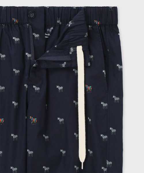 Paul Smith(ポールスミス)の「"Zebra Logo" ロングパンツ【853365 7850S】(その他パンツ・メンズ・ネイビー・LARGE/MEDIUM)」の2枚目の写真