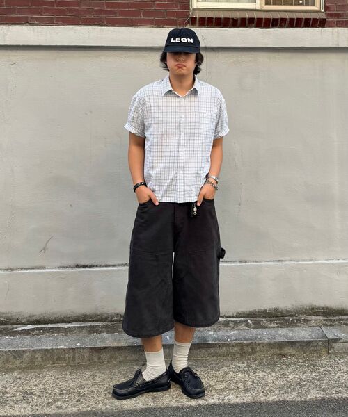 XERO（ゼロ）の「ハーフクロップチェックシャツ[ホワイト]（シャツ/ブラウス・レディース・その他・MEDIUM/LARGE）」の8枚目の写真