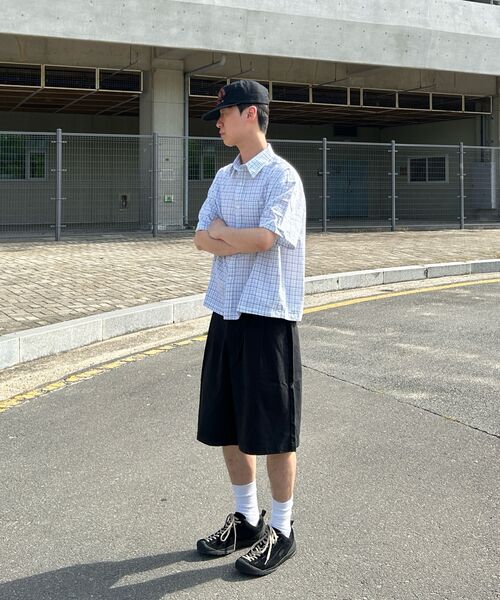 XERO（ゼロ）の「ハーフクロップチェックシャツ[ホワイト]（シャツ/ブラウス・レディース・その他・MEDIUM/LARGE）」の19枚目の写真