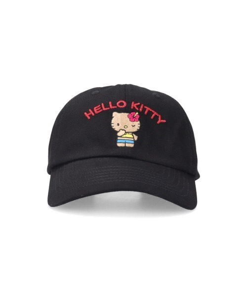 OVERRIDE(オーバーライド)の「日焼HELLO KITTY コットンツイルキャップ / サンリオ(キャップ・レディース・ライトベージュ/ブラック系1/レオパード/ブラック系・58cm/54㎝)」の22枚目の写真