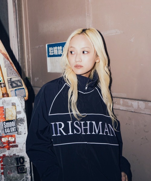 IRISHMAN(アイリッシュマン)の「【IRISHMAN/アイリッシュマン】【AERO】Full Zip Pocketable Hoodie / 強撥水ナイロンポケッタブルフーディー ジャケットフード付き(UNISEX)(ブルゾン・メンズ・ブラック/カーキ・X-LARGE/LARGE/MEDIUM/SMALL)」の1枚目の写真