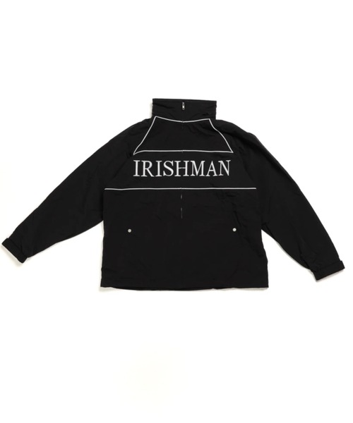 IRISHMAN(アイリッシュマン)の「【IRISHMAN/アイリッシュマン】【AERO】Full Zip Pocketable Hoodie / 強撥水ナイロンポケッタブルフーディー ジャケットフード付き(UNISEX)(ブルゾン・メンズ・ブラック/カーキ・X-LARGE/LARGE/MEDIUM/SMALL)」の3枚目の写真