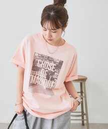 DISCOAT（ディスコート）の「【Enlude】メッセージロゴフォトTシャツ《ユニセックス》（Tシャツ/カットソー）」
