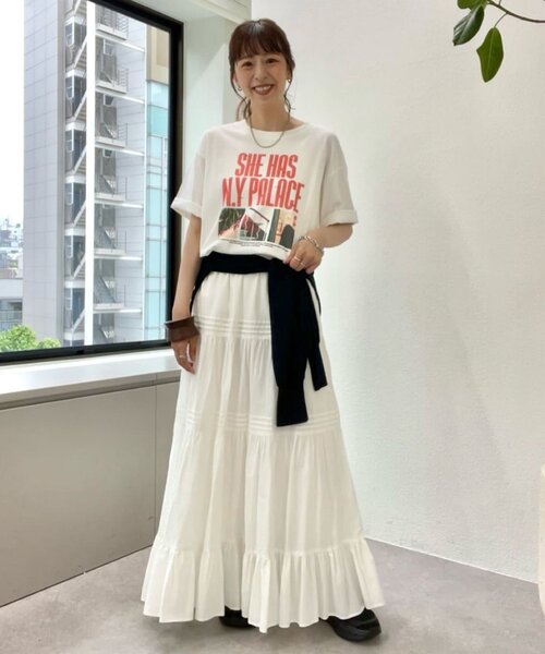 DISCOAT(ディスコート)の「【Enlude】メッセージロゴフォトTシャツ《ユニセックス》(Tシャツ/カットソー・レディース・ピンク/オフホワイト/ブラック・LARGE/MEDIUM)」の19枚目の写真