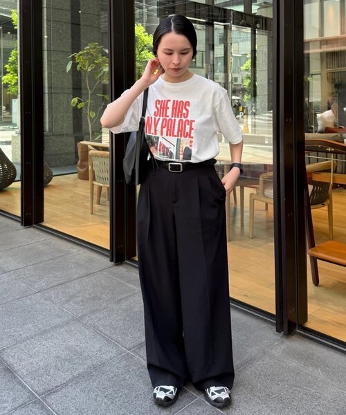 DISCOAT(ディスコート)の「【Enlude】メッセージロゴフォトTシャツ《ユニセックス》(Tシャツ/カットソー・レディース・ピンク/オフホワイト/ブラック・LARGE/MEDIUM)」の20枚目の写真