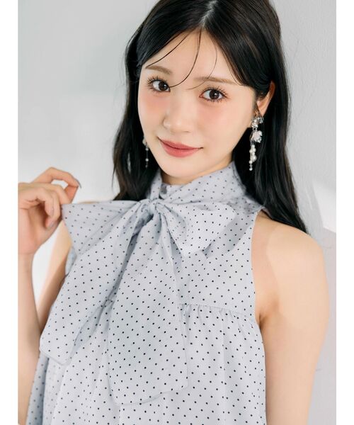 MERCURYDUO(マーキュリーデュオ)の「マルチWAYペプラムティアードブラウス(シャツ/ブラウス・レディース・オフホワイト/ライトグレー/アイボリー・FREE)」の21枚目の写真