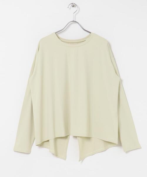 URBAN RESEARCH Sonny Label(アーバンリサーチサニーレーベル)の「SLAB バックデザインラッシュガード(Tシャツ/カットソー・レディース・ブラック/ネイビー/ホワイト系その他・FREE)」の11枚目の写真