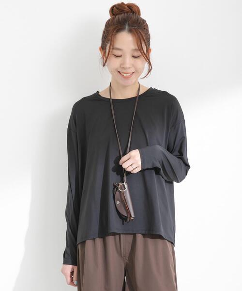 URBAN RESEARCH Sonny Label(アーバンリサーチサニーレーベル)の「SLAB バックデザインラッシュガード(Tシャツ/カットソー・レディース・ブラック/ネイビー/ホワイト系その他・FREE)」の13枚目の写真