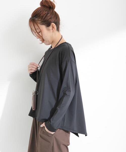 URBAN RESEARCH Sonny Label(アーバンリサーチサニーレーベル)の「SLAB バックデザインラッシュガード(Tシャツ/カットソー・レディース・ブラック/ネイビー/ホワイト系その他・FREE)」の14枚目の写真