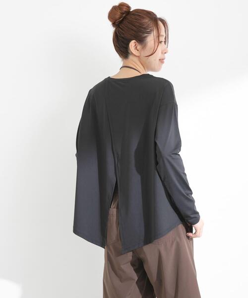 URBAN RESEARCH Sonny Label(アーバンリサーチサニーレーベル)の「SLAB バックデザインラッシュガード(Tシャツ/カットソー・レディース・ブラック/ネイビー/ホワイト系その他・FREE)」の16枚目の写真