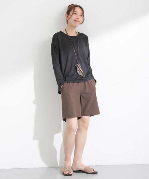 URBAN RESEARCH Sonny Label(アーバンリサーチサニーレーベル)の「SLAB バックデザインラッシュガード(Tシャツ/カットソー・レディース・ブラック/ネイビー/ホワイト系その他・FREE)」の17枚目の写真