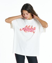 ROXY HIBISCUS COVE TEE ラッシュTシャツ /UVカット/EASY DRY 【2026年夏モデル】/ロキシー半袖ラッシュガードTシャツ(水着)