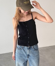 El mar 前ボタンキャミ