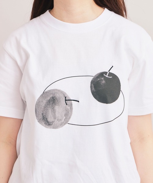 bulle de savon（ビュルデサボン）の「△dot dot dot T-shirt（Tシャツ/カットソー・レディース・ホワイト系その他3/ホワイト系その他/ホワイト系その他2・SMALL/LARGE）」の12枚目の写真