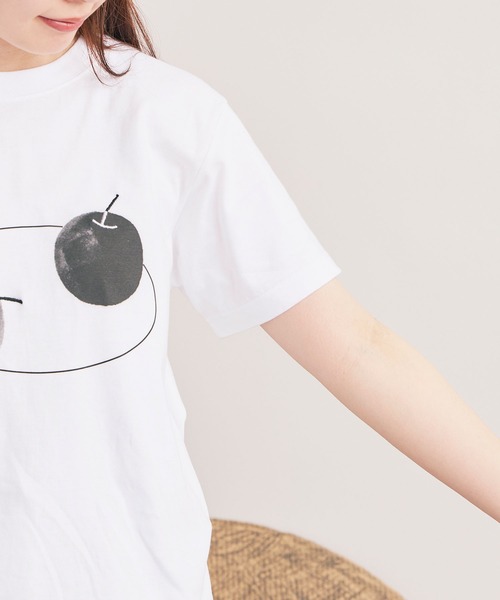 bulle de savon（ビュルデサボン）の「△dot dot dot T-shirt（Tシャツ/カットソー・レディース・ホワイト系その他3/ホワイト系その他/ホワイト系その他2・SMALL/LARGE）」の11枚目の写真