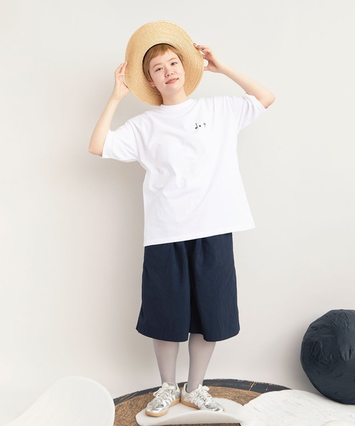 bulle de savon（ビュルデサボン）の「△dot dot dot T-shirt（Tシャツ/カットソー・レディース・ホワイト系その他3/ホワイト系その他/ホワイト系その他2・SMALL/LARGE）」の15枚目の写真