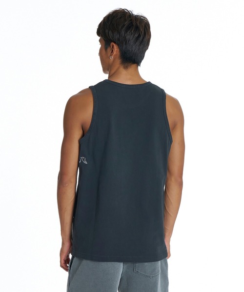 Quiksilver（クイックシルバー）の「QUIKSILVER メンズ DNA BUBBLE TANK タンクトップ ワンポイント レギュラーフィット【2026年夏モデル】（タンクトップ・メンズ・ブラック/アイボリー/レッド・X-LARGE/LARGE/MEDIUM）」の10枚目の写真