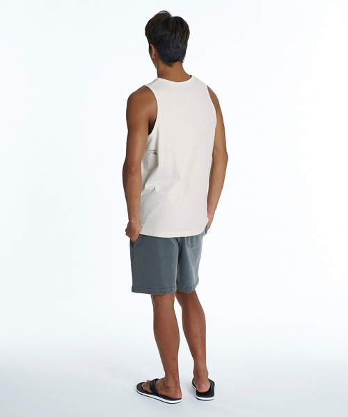 Quiksilver（クイックシルバー）の「QUIKSILVER メンズ DNA BUBBLE TANK タンクトップ ワンポイント レギュラーフィット【2026年夏モデル】（タンクトップ・メンズ・ブラック/アイボリー/レッド・X-LARGE/LARGE/MEDIUM）」の9枚目の写真