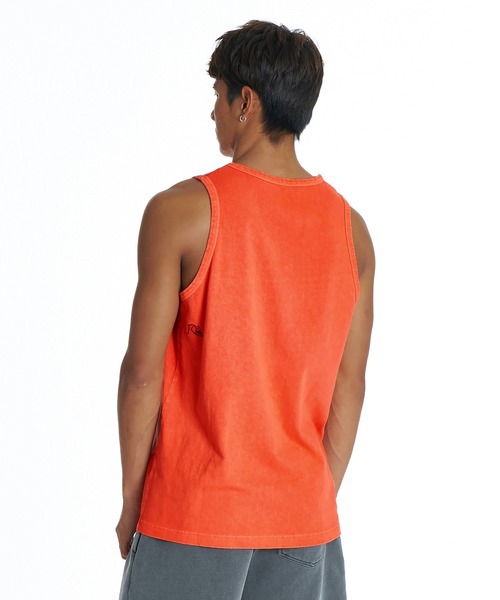 Quiksilver（クイックシルバー）の「QUIKSILVER メンズ DNA BUBBLE TANK タンクトップ ワンポイント レギュラーフィット【2026年夏モデル】（タンクトップ・メンズ・ブラック/アイボリー/レッド・X-LARGE/LARGE/MEDIUM）」の13枚目の写真