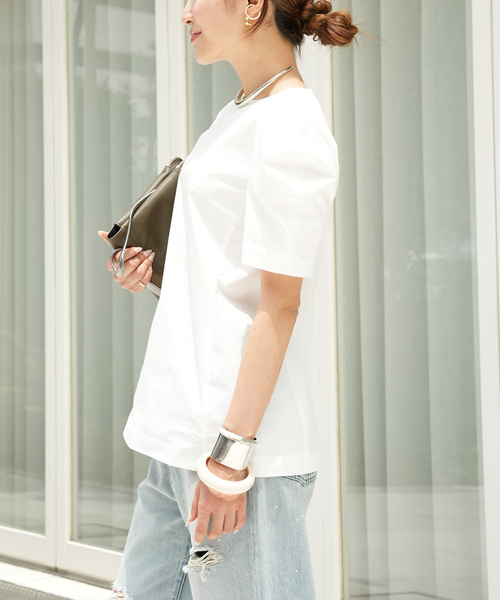 CELERI(セルリ)の「CELERI Balloon Shoulder ブラウス(シャツ/ブラウス・レディース・ブラック/ホワイト・38/36)」の18枚目の写真