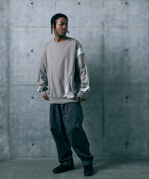 VIRGOwearworks(ヴァルゴウェアワークス)の「CURVEFORM SWEAT(スウェット・メンズ・ブラック/ネイビー/グレイッシュベージュ・2/3/4)」の19枚目の写真