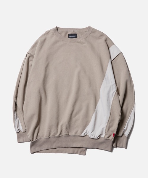 VIRGOwearworks(ヴァルゴウェアワークス)の「CURVEFORM SWEAT(スウェット・メンズ・ブラック/ネイビー/グレイッシュベージュ・2/3/4)」の6枚目の写真