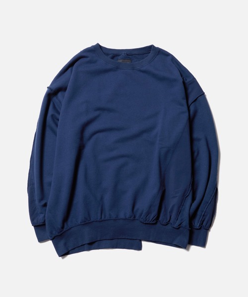 VIRGOwearworks(ヴァルゴウェアワークス)の「CURVEFORM SWEAT(スウェット・メンズ・ブラック/ネイビー/グレイッシュベージュ・2/3/4)」の7枚目の写真