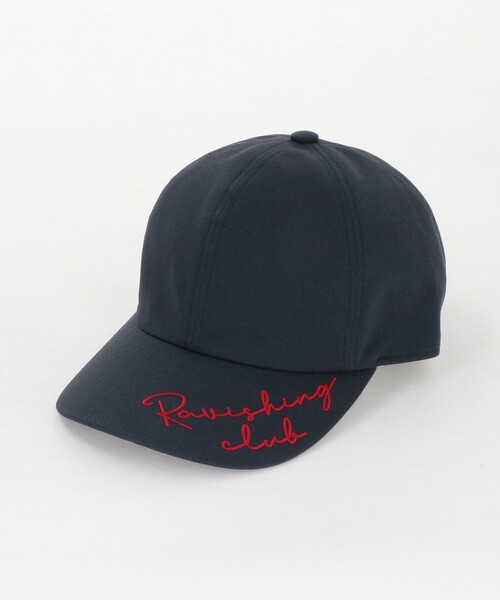 Revis.（レヴィス）の「【別注】＜Revis.＞ブリム エンブロイダリー キャップ（キャップ・レディース・ナチュラル/ネイビー・FREE）」の22枚目の写真