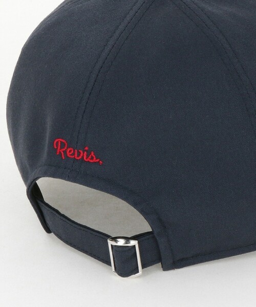 Revis.（レヴィス）の「【別注】＜Revis.＞ブリム エンブロイダリー キャップ（キャップ・レディース・ナチュラル/ネイビー・FREE）」の16枚目の写真
