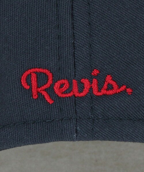 Revis.（レヴィス）の「【別注】＜Revis.＞ブリム エンブロイダリー キャップ（キャップ・レディース・ナチュラル/ネイビー・FREE）」の15枚目の写真