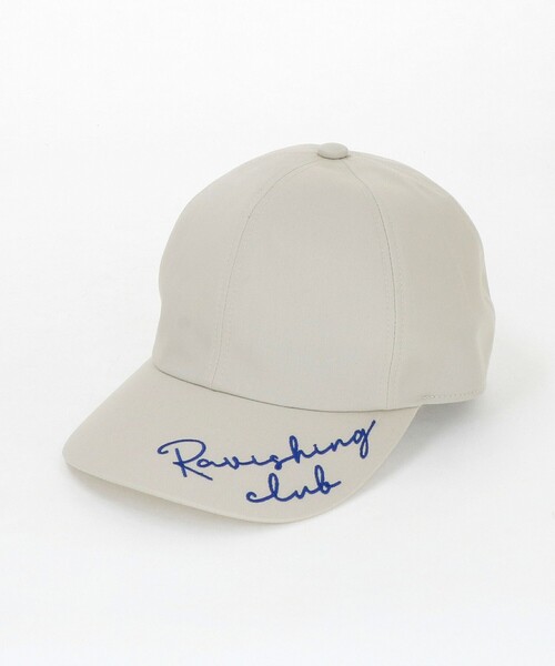 Revis.（レヴィス）の「【別注】＜Revis.＞ブリム エンブロイダリー キャップ（キャップ・レディース・ナチュラル/ネイビー・FREE）」の12枚目の写真