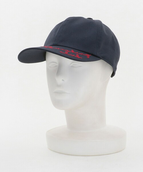 Revis.（レヴィス）の「【別注】＜Revis.＞ブリム エンブロイダリー キャップ（キャップ・レディース・ナチュラル/ネイビー・FREE）」の6枚目の写真