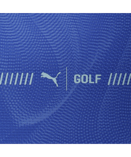 PUMA(プーマ)の「PUMA プーマ メンズ ゴルフシャドウキャット グラフィック ジク 半袖 ポロ(ポロシャツ・メンズ・パープル/ホワイト/ブラック系・MEDIUM/LARGE/SMALL/X-LARGE/XX-LARGE)」の10枚目の写真