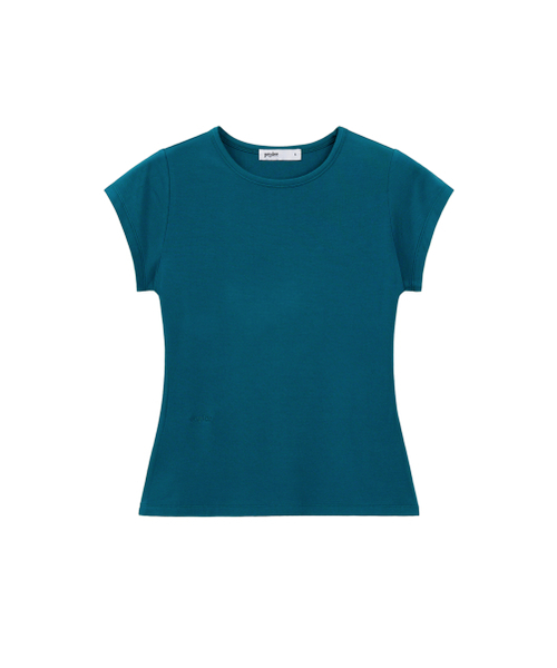 PEPLEE(ペプリー)の「Cap Sleeve Mini Tee (Blue Green)(Tシャツ/カットソー・レディース・その他・MEDIUM/SMALL)」の7枚目の写真