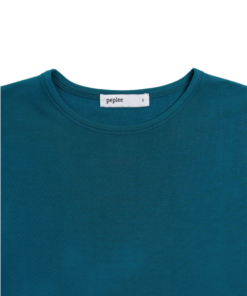 PEPLEE(ペプリー)の「Cap Sleeve Mini Tee (Blue Green)(Tシャツ/カットソー・レディース・その他・MEDIUM/SMALL)」の8枚目の写真