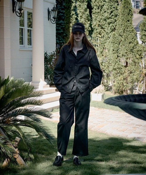 CASPER JOHN(キャスパージョン)の「Coating double knee shirts/コーティングダブルニーシャツ(シャツ/ブラウス・メンズ・ブラウン/ブラック・X-SMALL/LARGE/MEDIUM/SMALL)」の8枚目の写真