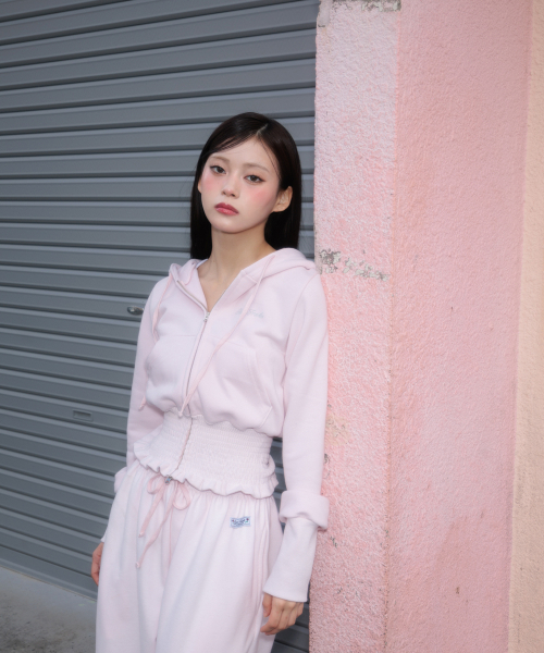ROSEFRANTZ（ロゼフランツ）の「Smoke Ruffle Hood Zip-Up [Pink]（パーカー・レディース・PINK・OS）」の18枚目の写真