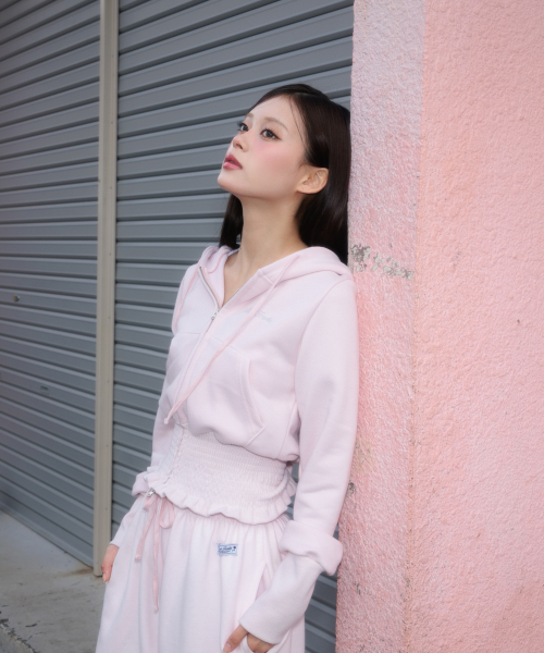 ROSEFRANTZ（ロゼフランツ）の「Smoke Ruffle Hood Zip-Up [Pink]（パーカー・レディース・PINK・OS）」の9枚目の写真